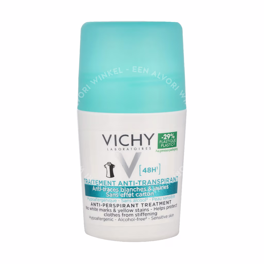 Vichy Vichy 48Hr Anti-Perspirant Roll-On — Sensitive Skin - Alcohol-Free